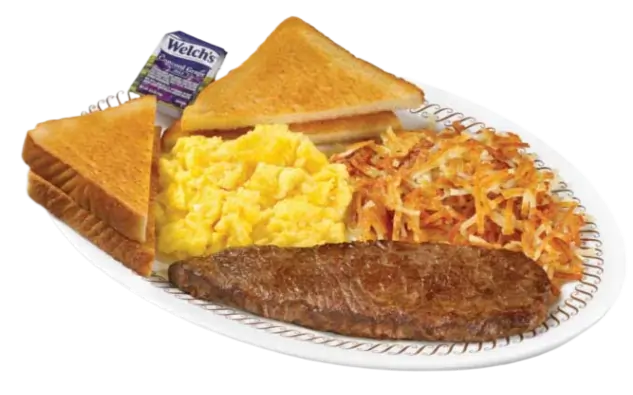 Sirloin Steak And Eggs