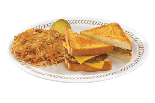Texas Patty Melt With Hashbrown