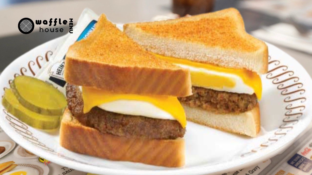Waffle House Sausage, Egg & Cheese Sandwich