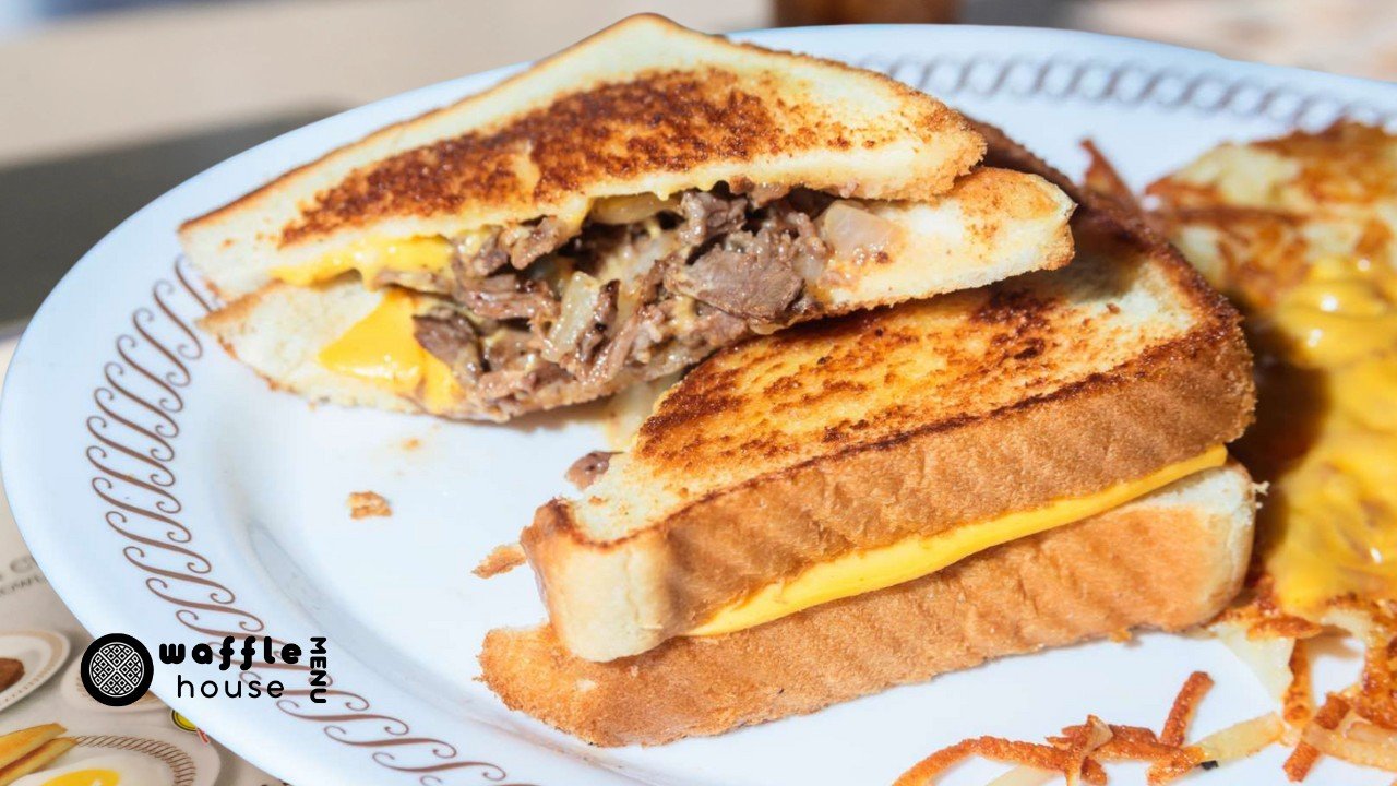 Waffle House Texas Cheesesteak Melt Sandwich