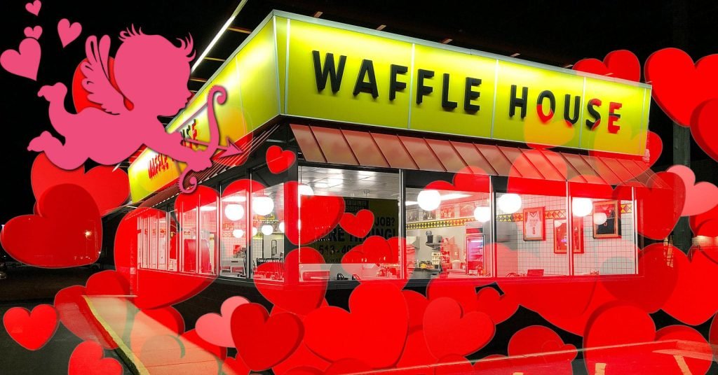 Waffle House Valentines Day Decoration