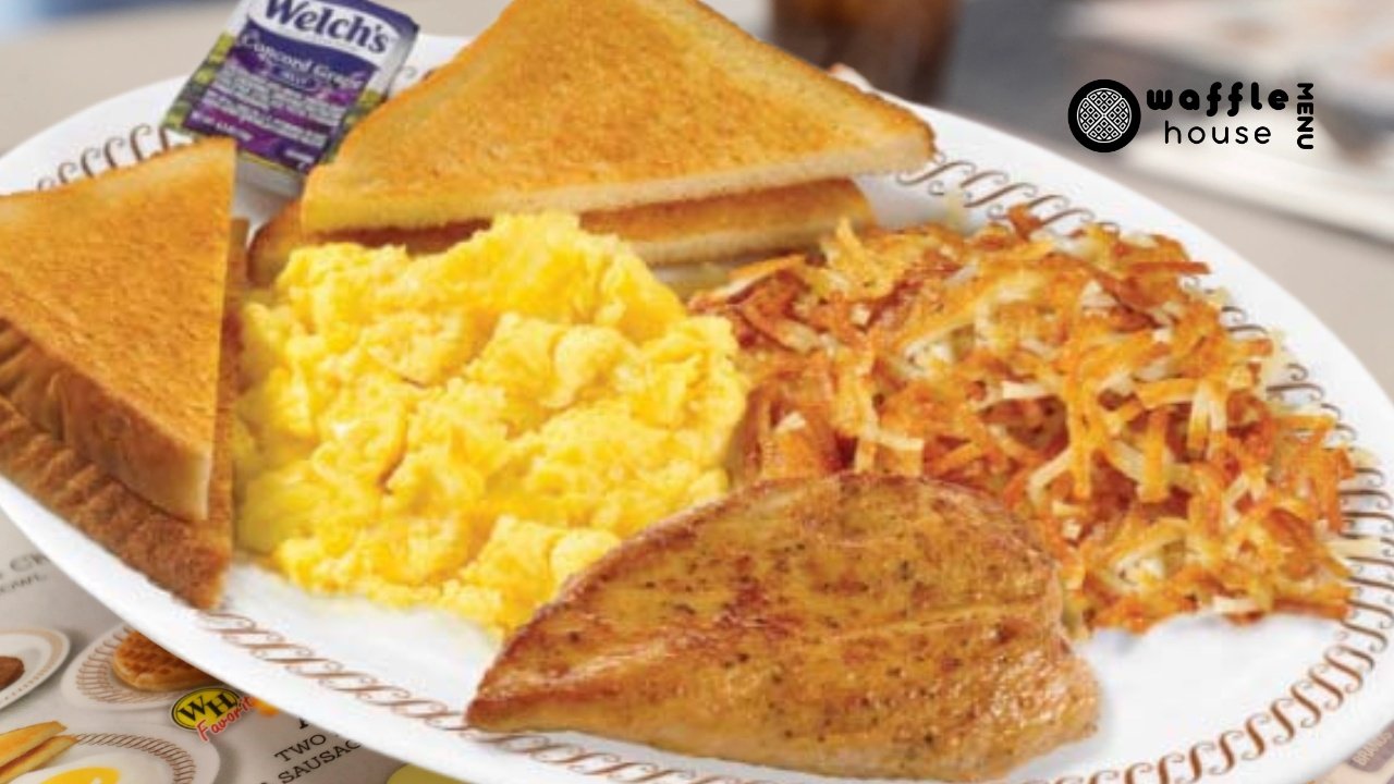 Chicken & Eggs Breakfast at Waffle House