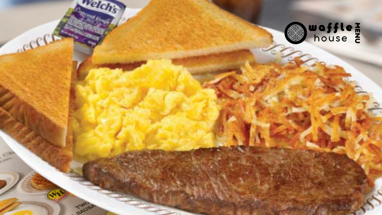 Steak & Eggs Breakfast at Waffle House